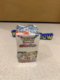 Pokemon TCG Scarlet and Violet Base Set Half Booster Box, 18 Boosters, Sealed - Image 2