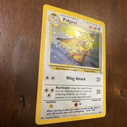 Pokemon TCG Pidgeot Jungle 8/64 Holo Unlimited Holo Rare WOTC LP - Image 2