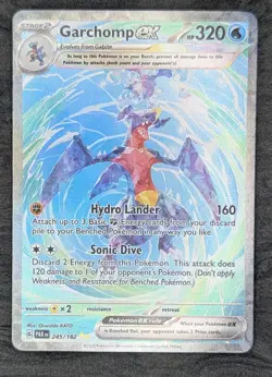 Garchomp ex 245/182 Special Illustration Rare Paradox Rift Pokemon Near Mint - Image 1
