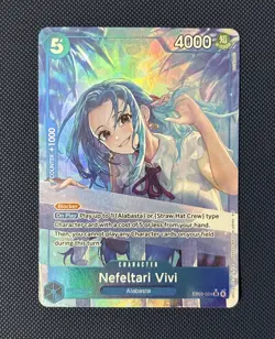 One Piece Heroines Nefeltari Vivi EB03-024 SR Alt Art - Image 1