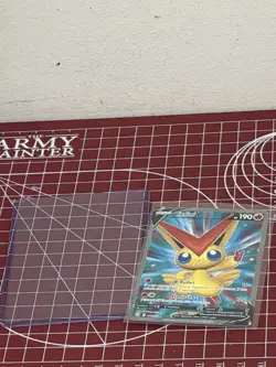 Pokemon TGC Victini V Full Art 144/163 Swsh05: Battle Styles Holo Ultra Rare - Image 2