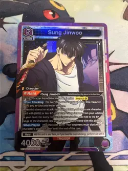 Solo Leveling Union Arena Sung Jinwoo (SR) UE17BT / SLG-1-021 - Image 1
