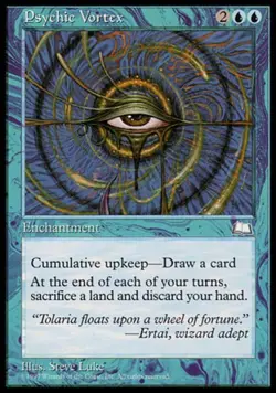 Psychic Vortex - Near Mint MTG Weatherlight - Image 1