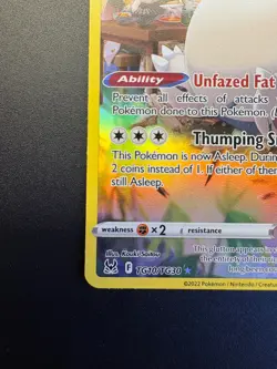 Snorlax TG10/TG30 Lost Origin Pokemon Card - Image 5