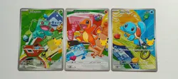 First Partner Illustration Collection Kanto Pokemon Cards - Image 1