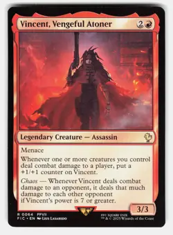 VINCENT, VENGEFUL ATONER - Magic: The Gathering - LASAHIDO LP - Image 1