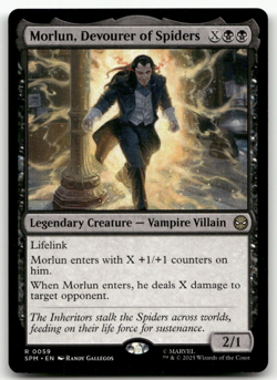 Morlun, Devourer of Spiders #59 (NM) Spider-Man SPM Magic MTG - Image 1