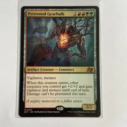 MTG: Aetherdrift - Pyrewood Gearhulk - Mythic Rare - 0216 NM - Image 1