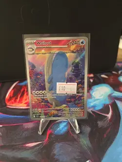 Pokemon TCG Wailord Illustration Rare Card Journey Together 162/159 - Image 1