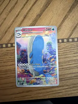 Pokemon TCG Wailord Special Illustration Rare Card Journey Together 162/159 - Image 1