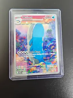 Pokemon TCG Wailord Special Illustration Rare Card Journey Together 162/159 - Image 1
