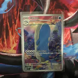 Pokemon TCG Wailord Special Illustration Rare Card Journey Together 162/159 - Image 1