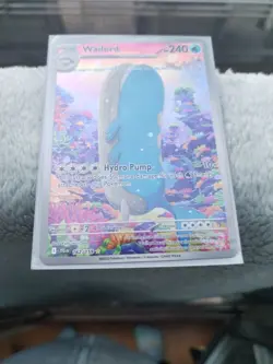 Pokemon TCG Wailord Special Illustration Rare Card Journey Together 162/159 - Image 4