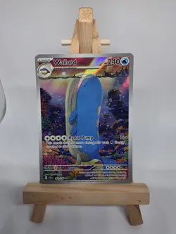 Pokemon TCG Wailord Special Illustration Rare Card Journey Together 162/159 - Image 1