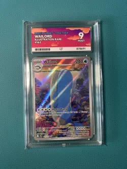 Pokemon TCG Wailord Special Illustration Rare Journey Together 162/159 Ace 9 - Image 3