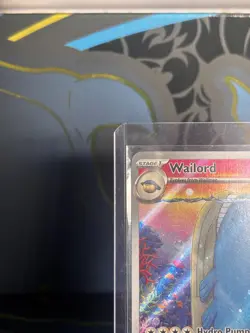 Pokemon TCG Wailord Special Illustration Rare Card Journey Together 162/159 - Image 5