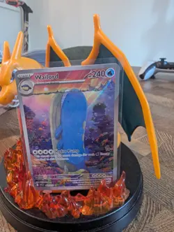 Pokemon TCG Wailord Illustration Rare Card Journey Together 162/159 - Image 1