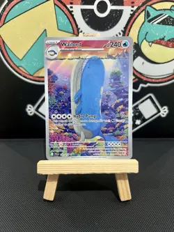 Pokemon TCG Wailord Special Illustration Rare Card Journey Together 162/159 - Image 1