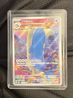 Pokemon TCG Wailord Special Illustration Rare Card Journey Together 162/159 - Image 1