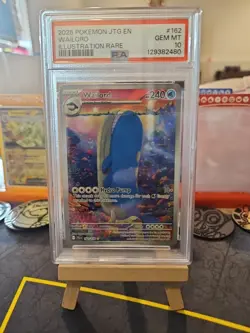 Pokemon TCG Wailord 162/159 Illustration Rare Journey Together Psa 10 - Image 1