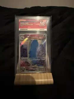 Pokemon TCG Wailord Special Illustration Rare Journey Together 162/159 ACE 10 - Image 1