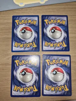 Pokemon Base Set Starter Combo Lot. (Bulbasaur, Charmander, Pikachu, Squirtle) - Image 2