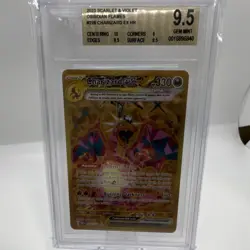 Pokemon 2023 Charizard gold rare EX #228 BGS 9.5 - Image 1