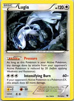 LUGIA - 78/124 Fates Collide - POKEMON NM/M - Image 1