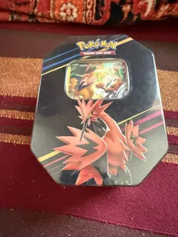 Crown Zenith Galarian Zapdos Small Tin - Pokemon TCG - [Sealed] - Image 1