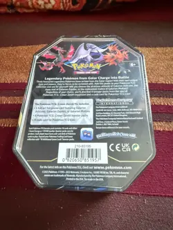 Crown Zenith Galarian Zapdos Small Tin - Pokemon TCG - [Sealed] - Image 2