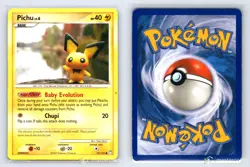 Pichu 93/123 Mysterious Treasures Pokemon MP - Image 1