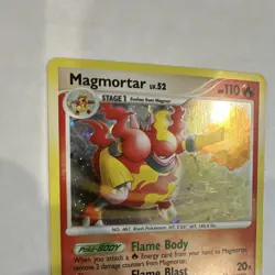 Pokemon TCG Magmortar Deck Exclusives Holo Rare 110 HP English 031/132 2007 - Image 3