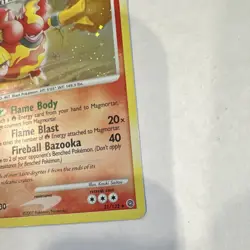 Pokemon TCG Magmortar Deck Exclusives Holo Rare 110 HP English 031/132 2007 - Image 5