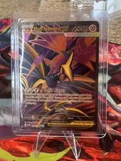 Pokemon TCG Mega Skarmory ex 106/088 ME03: Perfect Order Ultra Rare Near Mint - Image 1