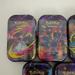 Pokemon Mega Evolutions Mega Heroes Mini Tins Set Of 5 Sealed. Free Shipping. - Image 2