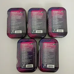 Pokemon Mega Evolutions Mega Heroes Mini Tins Set Of 5 Sealed. Free Shipping. - Image 5