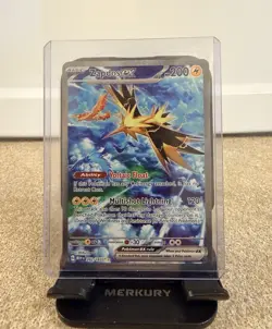 Pokemon Zapdos ex Special Illustration Rare Holo 202/165 Scarlet & Violet 151 - Image 1