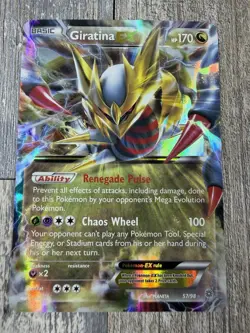 Giratina EX 57/98 XY - Ancient Origins Holo Pokemon - Image 1