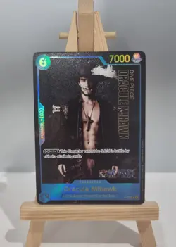Dracule Mihawk (P-052) (V.2) Live Action One Piece TCG English - Image 1