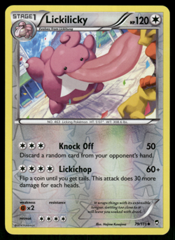 Pokemon TCG - Furious Fists - Lickilicky 79/111 Reverse Holo - P - Image 1