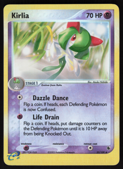 Pokemon TCG - Ruby and Sapphire - Kirlia 35/109 Reverse Holo - P - Image 1
