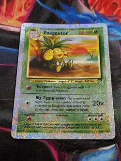 Exeggutor 23/110 Reverse Holo Rare Legendary Collection Pokemon Card - Image 3