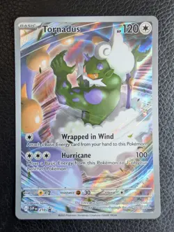 Tornadus - SVP210 Black Star Promo Card (Pokemon) Full Art Illustration Rare - Image 1