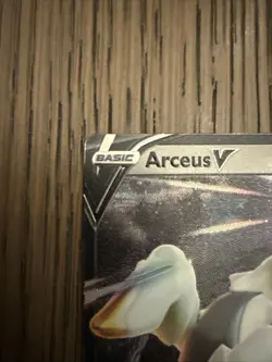 Pokemon SWSH Brilliant Stars Arceus v Promos Metal Card 2022 #122/172 - Image 2