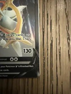 Pokemon SWSH Brilliant Stars Arceus v Promos Metal Card 2022 #122/172 - Image 4