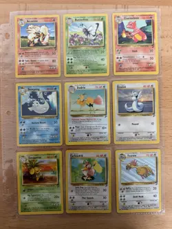 NM (Unlimited) COMPLETE Pokemon BASE Set 2 89-Card UNCOMMON/COMMON Non-Holo 130 - Image 2