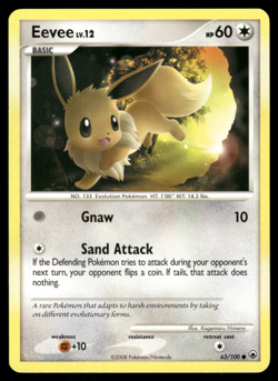 Pokemon TCG - Majestic Dawn - Eevee 63/100 - P - Image 1
