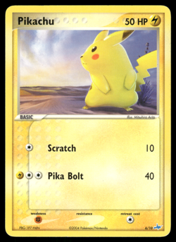 Pokemon TCG - EX Latias & Latios - Pikachu 6/10 - P - Image 1