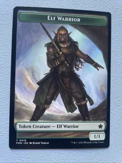 Emblem - Vivien Reid 25 // 19 MTG NM Foundations - Image 2