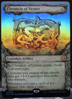 Chronicle of Victory #346 Lorwyn Eclipsed Showcase Foil Mythic - Image 1